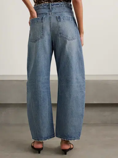 Nili Lotan Otis Mid-rise Barrel-leg Jeans | Thumbnail 4