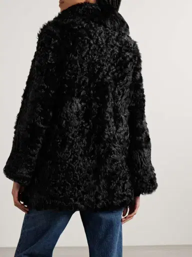 Nili Lotan Josie Shearling Coat | Thumbnail 3 Nili Lotan Josie Shearling Coat | Thumbnail 3
