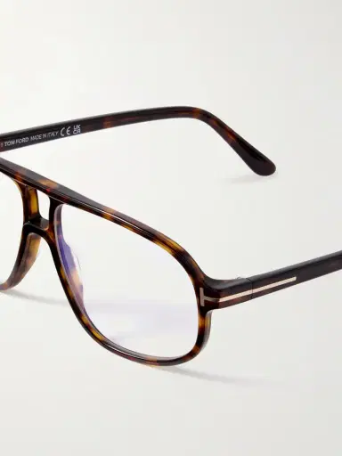 Tom Ford Aviator-style Tortoiseshell Acetate Optical Glasses | Thumbnail 4 Tom Ford Aviator-style Tortoiseshell Acetate Optical Glasses | Thumbnail 4