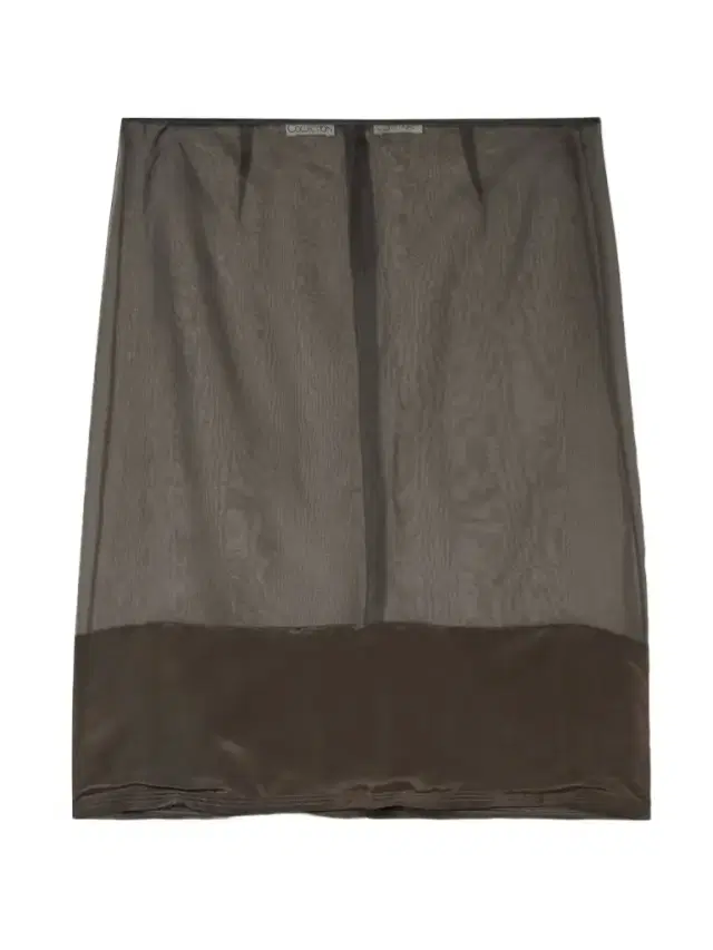 Mabel Satin-trimmed Organza Skirt