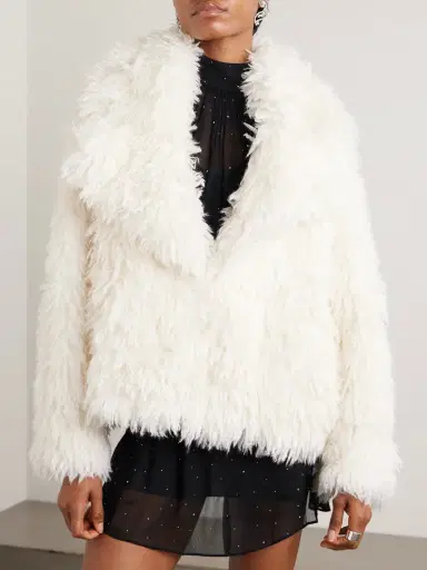 Staud Soprano Oversized Plush Jacket | Thumbnail 3