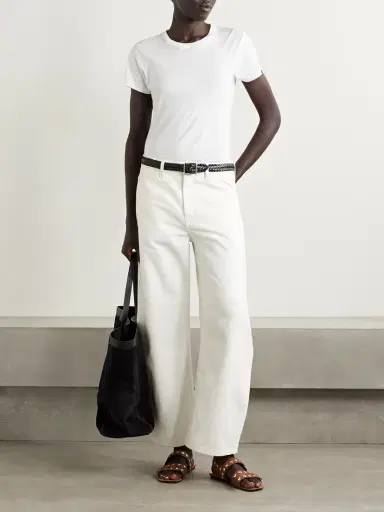 Nili Lotan Lana Cotton-jersey T-shirt | Thumbnail 2 Nili Lotan Lana Cotton-jersey T-shirt | Thumbnail 2