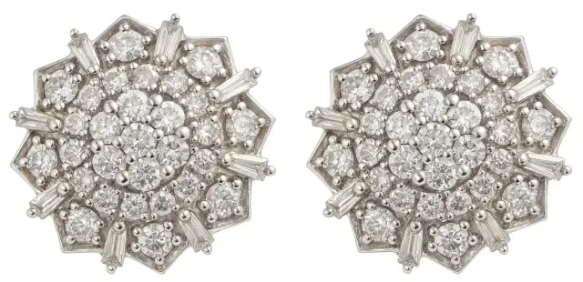 Wish Fine Jewelry 18KW 3,4G Diamond 0,78CT  Earrings