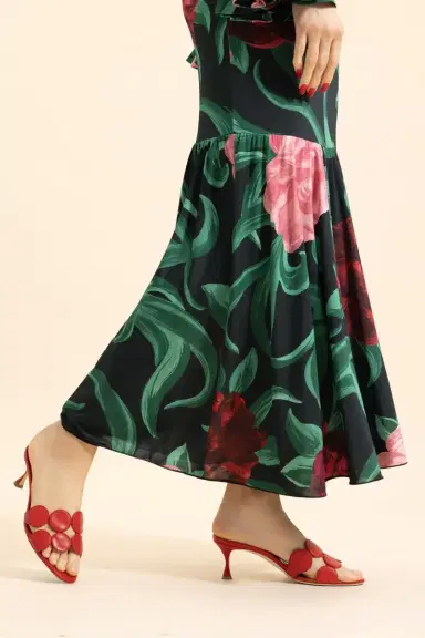 Manolo Blahnik Haribal Mule - Bright | Thumbnail 3