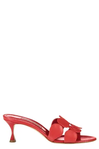 Manolo Blahnik Haribal Mule - Bright | Thumbnail 1