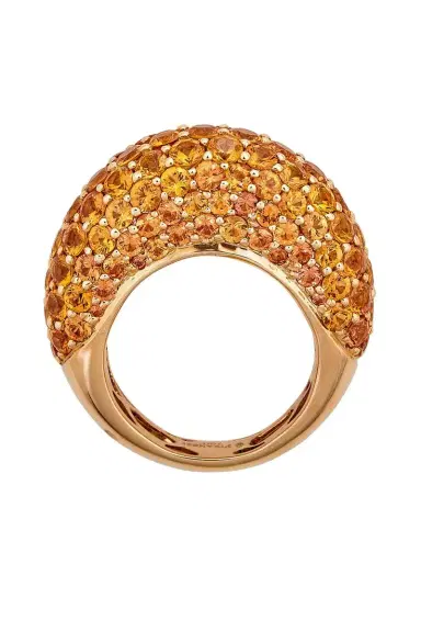 PIRANESI Orange Sapphire Ring | Thumbnail 1