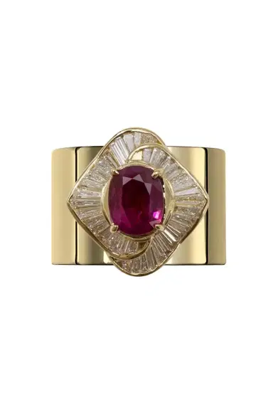 YUTAI Ruby Diamond Revive Ring | Thumbnail 1