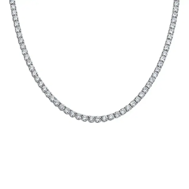 21.87CT Signature Tennis Necklace