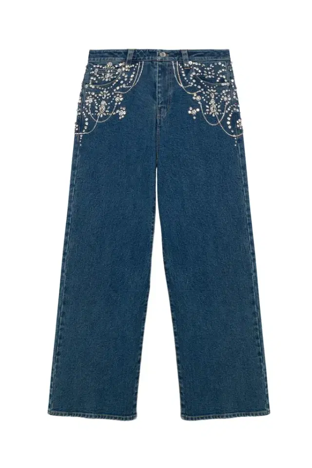 Jude Embellished Crop Jean