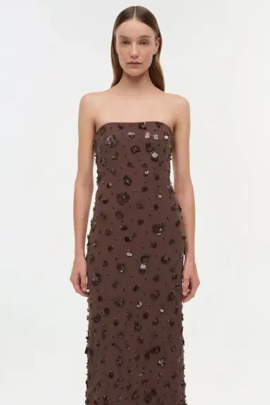 Simkhai Serafina Strapless Embellished Gown | Thumbnail 3 Simkhai Serafina Strapless Embellished Gown | Thumbnail 3