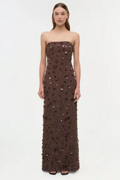 Simkhai Serafina Strapless Embellished Gown | Thumbnail 7 Simkhai Serafina Strapless Embellished Gown | Thumbnail 7