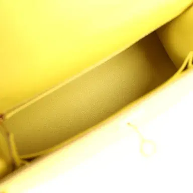 HERMÈS Hermes Kelly Sellier 25 Lime Epsom Gold Hardware | Thumbnail 8 HERMÈS Hermes Kelly Sellier 25 Lime Epsom Gold Hardware | Thumbnail 8