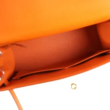 HERMÈS Hermes Kelly Sellier 28 Orange Epsom Gold Hardware | Thumbnail 7 HERMÈS Hermes Kelly Sellier 28 Orange Epsom Gold Hardware | Thumbnail 7