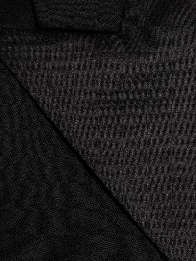 CORNELIANI Men's Virgin Wool Single-Breasted Tuxedo - Black - Size 48 | Thumbnail 7
