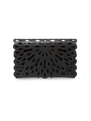 Simkhai Women's McCall Laser-Cut Leather Clutch | Thumbnail 1