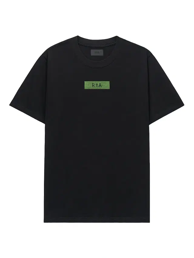 Men's Liam Logo Cotton T-Shirt - Black Binary Logo