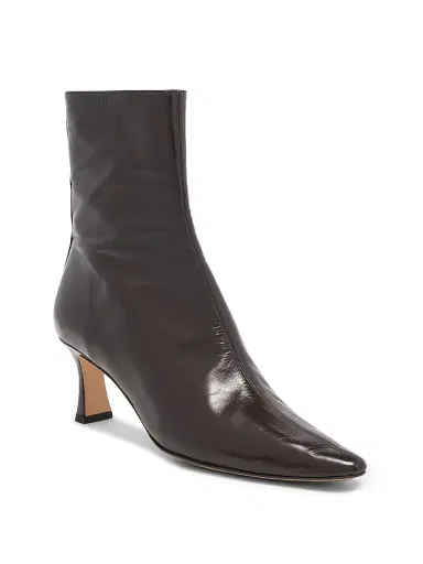Bottega Veneta Women's Vela 60MM Leather Ankle Boots - Fondant - Size 7 | Thumbnail 2 Bottega Veneta Women's Vela 60MM Leather Ankle Boots - Fondant - Size 7 | Thumbnail 2