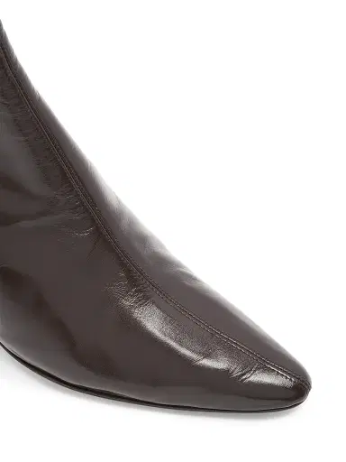 Bottega Veneta Women's Vela 60MM Leather Ankle Boots - Fondant - Size 7 | Thumbnail 5 Bottega Veneta Women's Vela 60MM Leather Ankle Boots - Fondant - Size 7 | Thumbnail 5