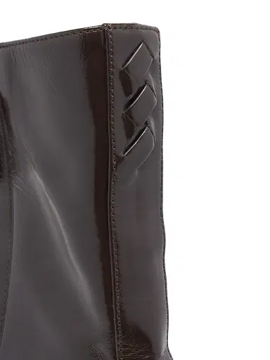 Bottega Veneta Women's Vela 60MM Leather Ankle Boots - Fondant - Size 7 | Thumbnail 7 Bottega Veneta Women's Vela 60MM Leather Ankle Boots - Fondant - Size 7 | Thumbnail 7