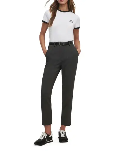 Favorite Daughter Women's The Favorite Cigarette Pants - Grey Suiting - Size 2 | Thumbnail 2 Favorite Daughter Women's The Favorite Cigarette Pants - Grey Suiting - Size 2 | Thumbnail 2