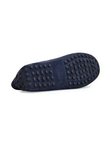 Tod's Men's Mocassino Gommino Suede Driving Loafers - Blue - Size 11 | Thumbnail 4