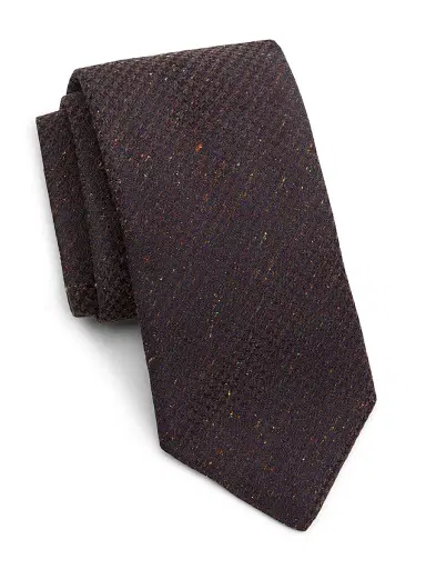 Saks Fifth Avenue Men's Houndstooth Silk Tie | Thumbnail 1