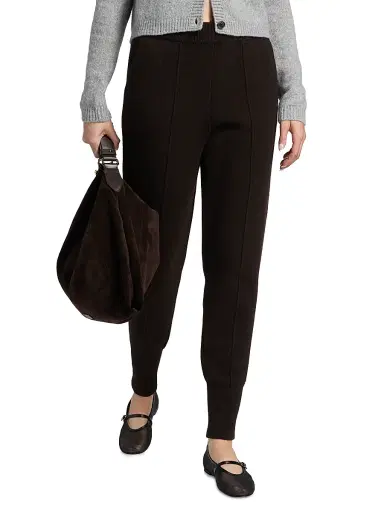 Lisa Yang Women's Capsule Aila Cashmere Trousers - Dark Oak | Thumbnail 3