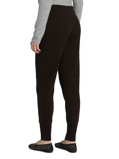 Lisa Yang Women's Capsule Aila Cashmere Trousers - Dark Oak | Thumbnail 5