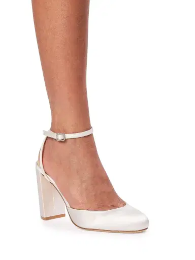 Anne Barge Women's Amara Satin Pumps | Thumbnail 6 Anne Barge Women's Amara Satin Pumps | Thumbnail 6