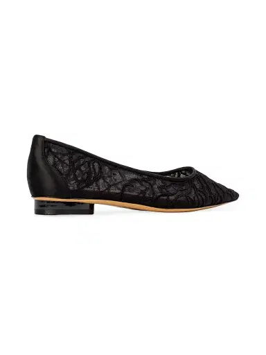 Anne Barge Women's Jolie Lace Flats - Black Lace - Size 8.5 | Thumbnail 3 Anne Barge Women's Jolie Lace Flats - Black Lace - Size 8.5 | Thumbnail 3