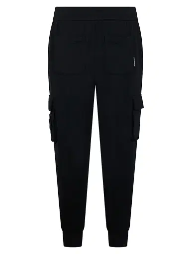 Moose Knuckles Men's Icon Sportswear Hartsfield Cotton Cargo Joggers - Black | Thumbnail 3