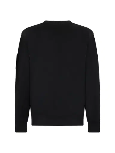 Moose Knuckles Men's Interlock Sportswear Snyder Cotton Regular-Fit Sweatshirt - Black | Thumbnail 3