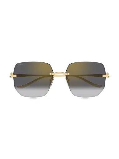 Cartier Women's Panthère Classic 57MM Square Sunglasses | Thumbnail 3