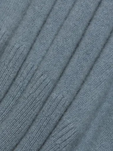 TANYA TAYLOR Women's Lexia Cashmere Sweater - Steel Blue | Thumbnail 7 TANYA TAYLOR Women's Lexia Cashmere Sweater - Steel Blue | Thumbnail 7