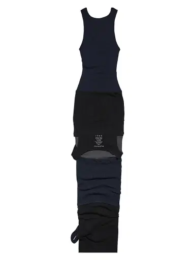Balenciaga Women's Upside Down Dress - Black Multi | Thumbnail 2