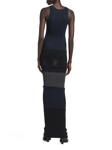 Balenciaga Women's Upside Down Dress - Black Multi | Thumbnail 5