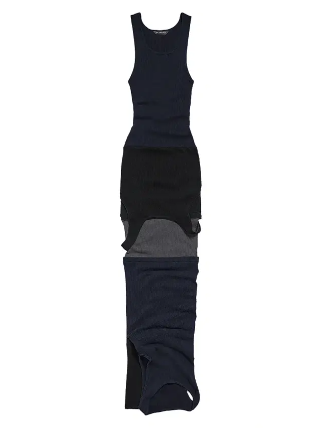 Balenciaga Women's Upside Down Dress - Black Multi