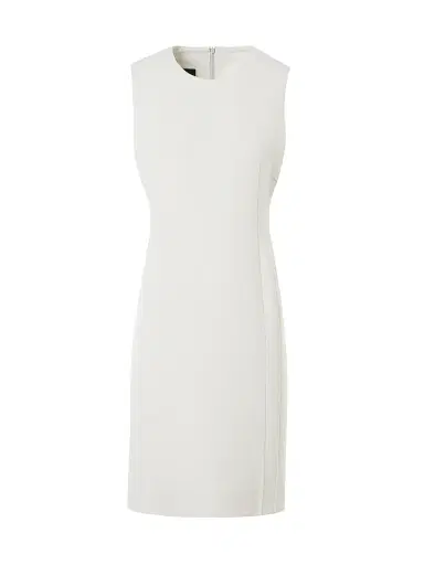Akris Women's Double-Face Wool Crêpe Sheath Dress - Greige | Thumbnail 1