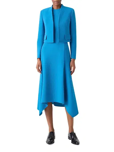 Akris Women's Helena Double-Face Wool Crêpe Jacket | Thumbnail 2