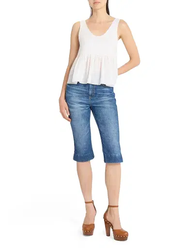 Chloé Women's Shirred Silk Tank - Iconic Milk | Thumbnail 2 Chloé Women's Shirred Silk Tank - Iconic Milk | Thumbnail 2