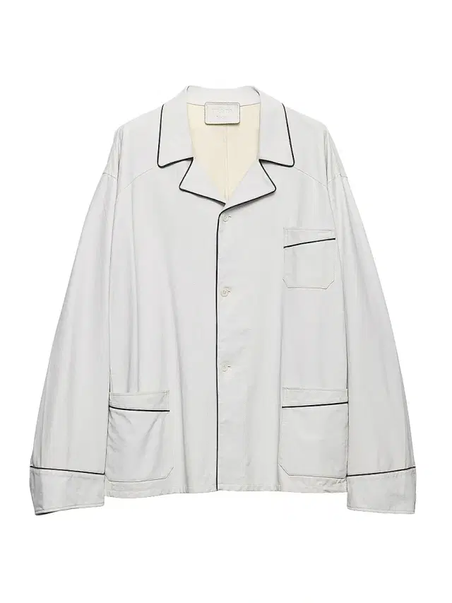 Women's Nappa Leather Shirt - White