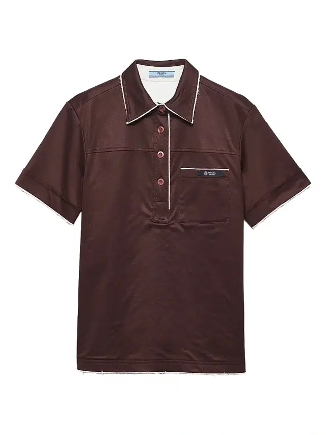 Women's Lisle Cotton Polo Shirt - Brown