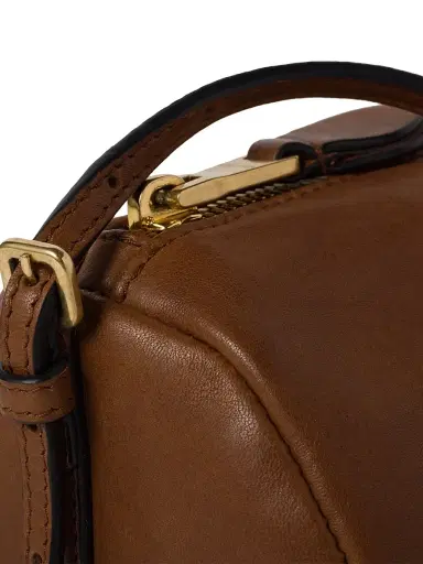 Miu Miu Women's Nappa Leather Pouch - Brown | Thumbnail 5 Miu Miu Women's Nappa Leather Pouch - Brown | Thumbnail 5
