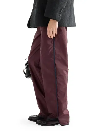 Prada Women's Re-Nylon Pants - Red | Thumbnail 2
