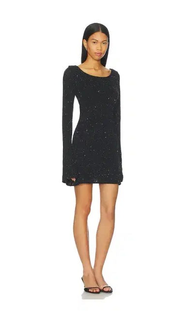 Asta Resort Maya Longsleeve Mini Dress | Thumbnail 2