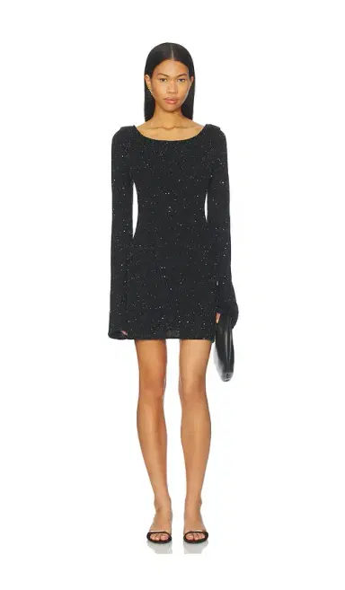 Asta Resort Maya Longsleeve Mini Dress | Thumbnail 1