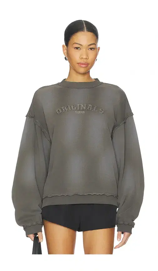 Guess Originals Boxy Crewneck Sweater