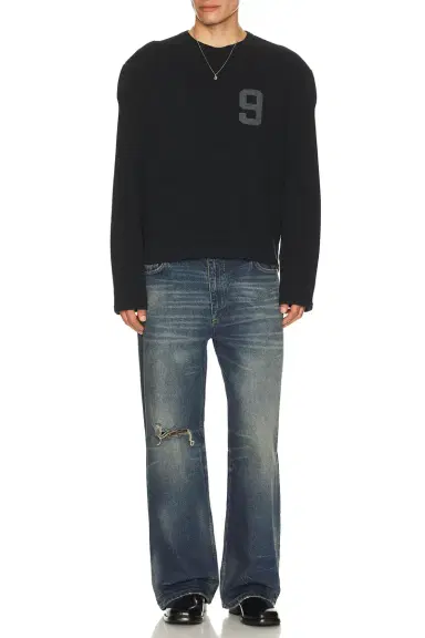 MISBHV 9 Padded Waffle Long Sleeve Tee | Thumbnail 5