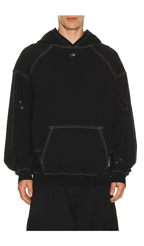 UPRISERS UPRS Floral Eyelet Hoodie