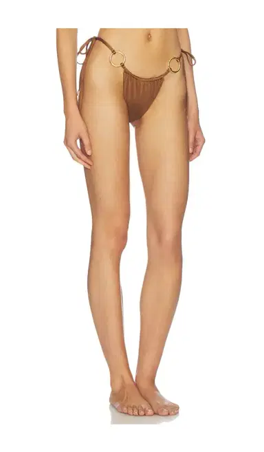 CIN CIN Cove String Bikini Bottom | Thumbnail 2